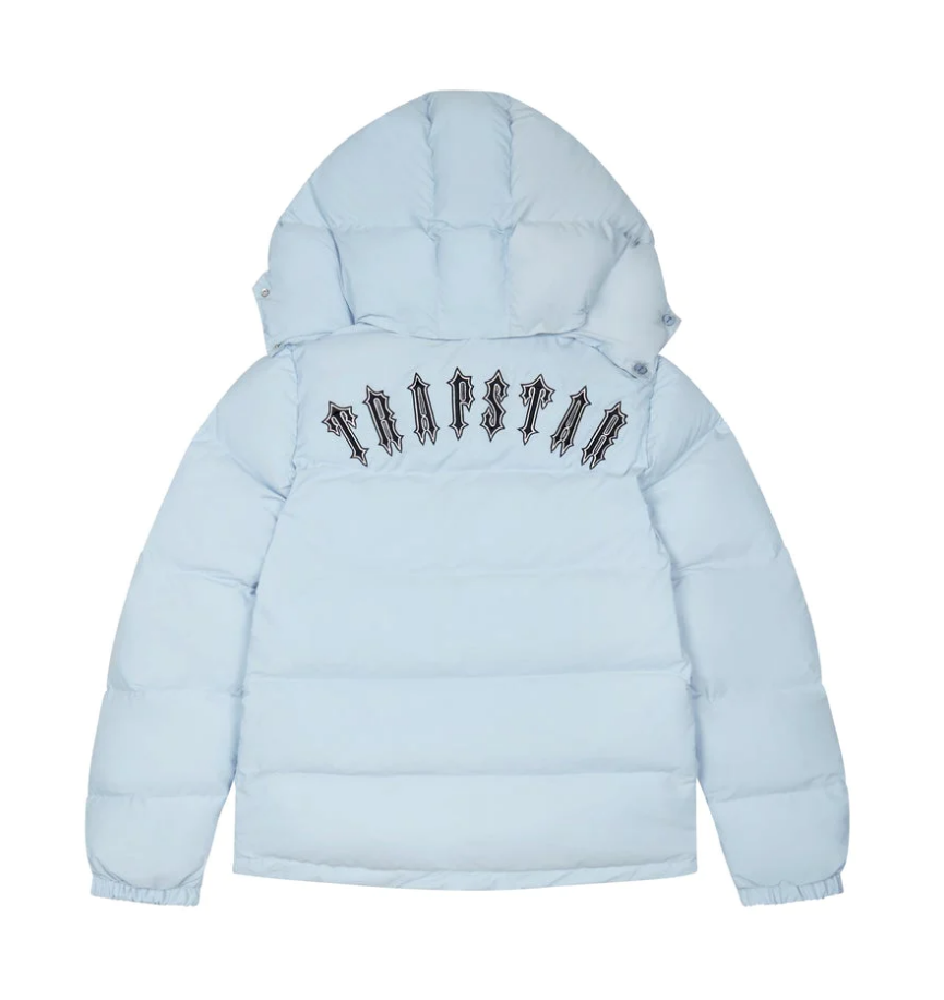 Baby Blue Irongate Detachable Hooded Jacket