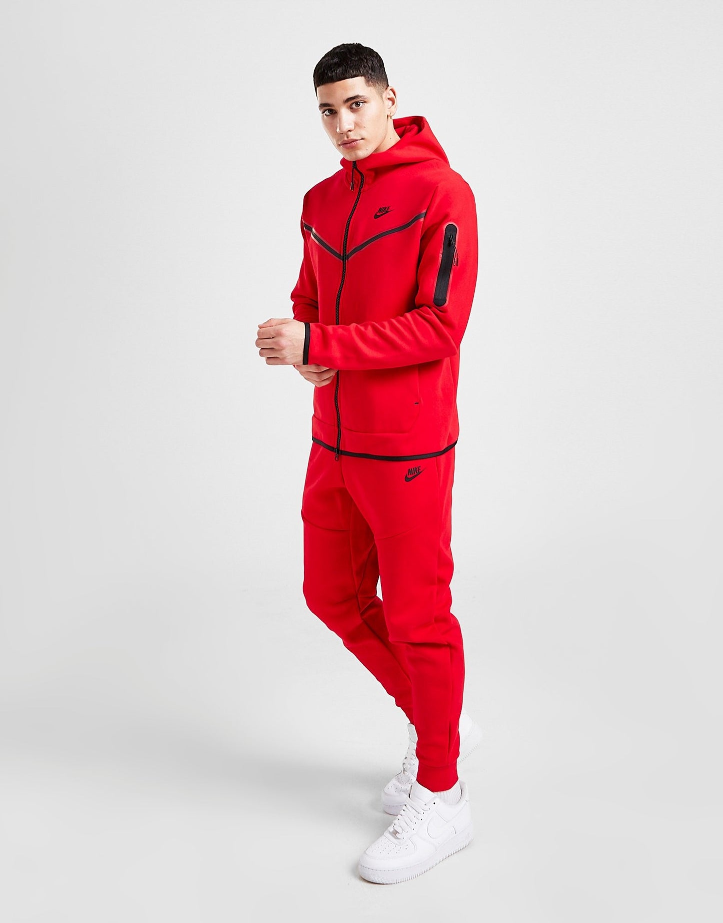 Tech Fleece Red Tracksuit