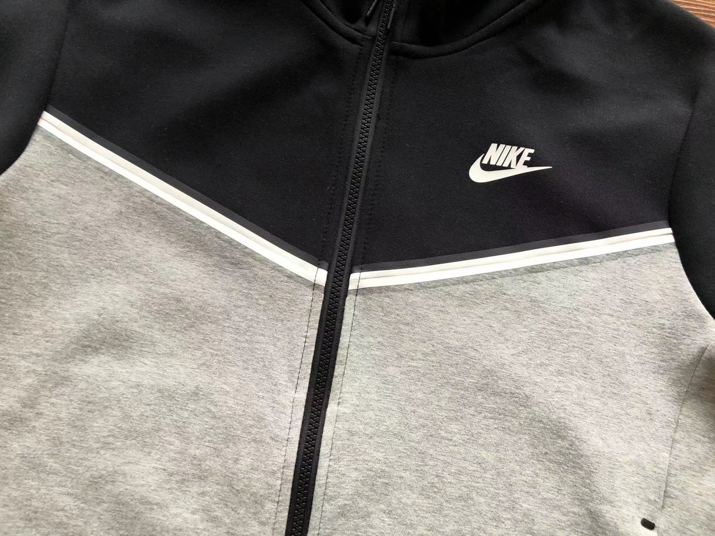 Tech Fleece Black/Grey Tracksuit