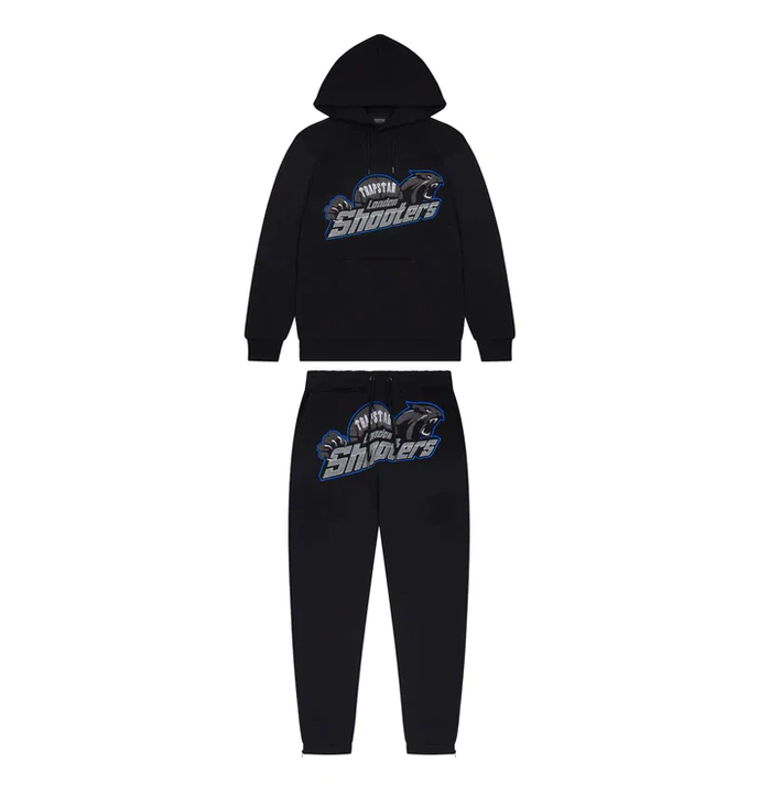 Black London Shooters Tracksuit