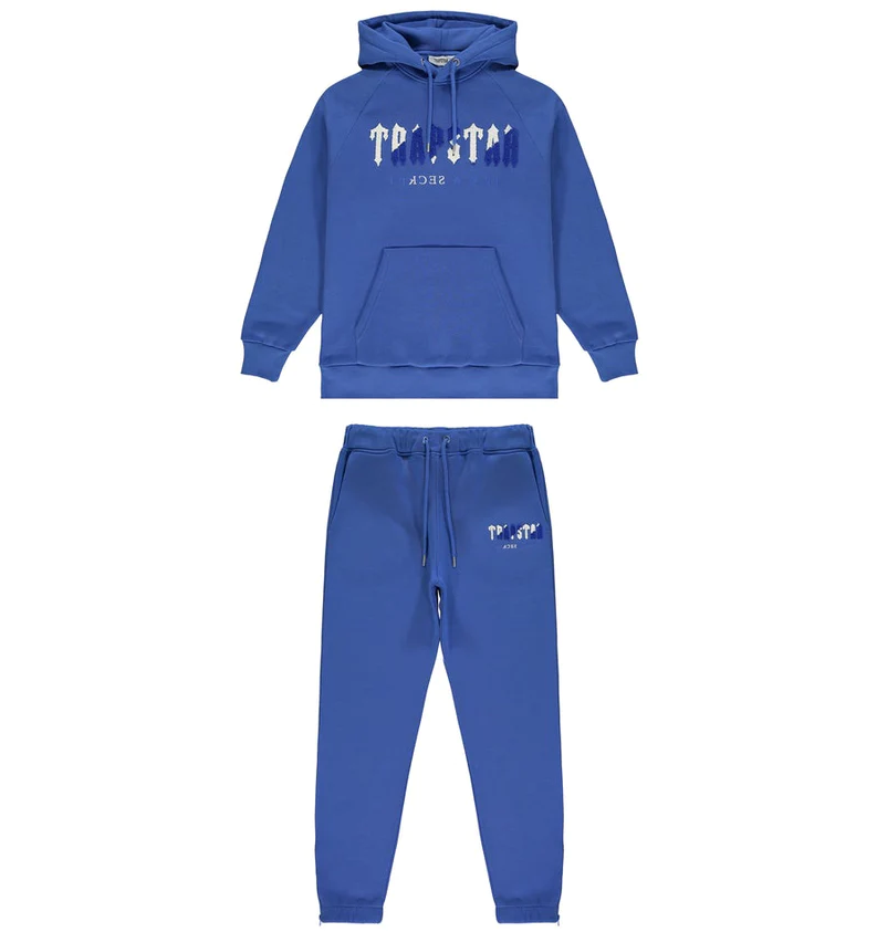 Blue Chenille Decoded Tracksuit