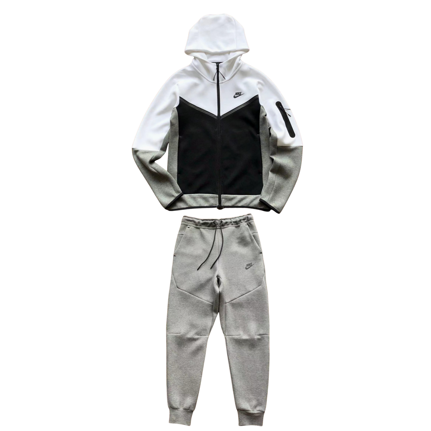 Tech Fleece White/Grey Tracksuit