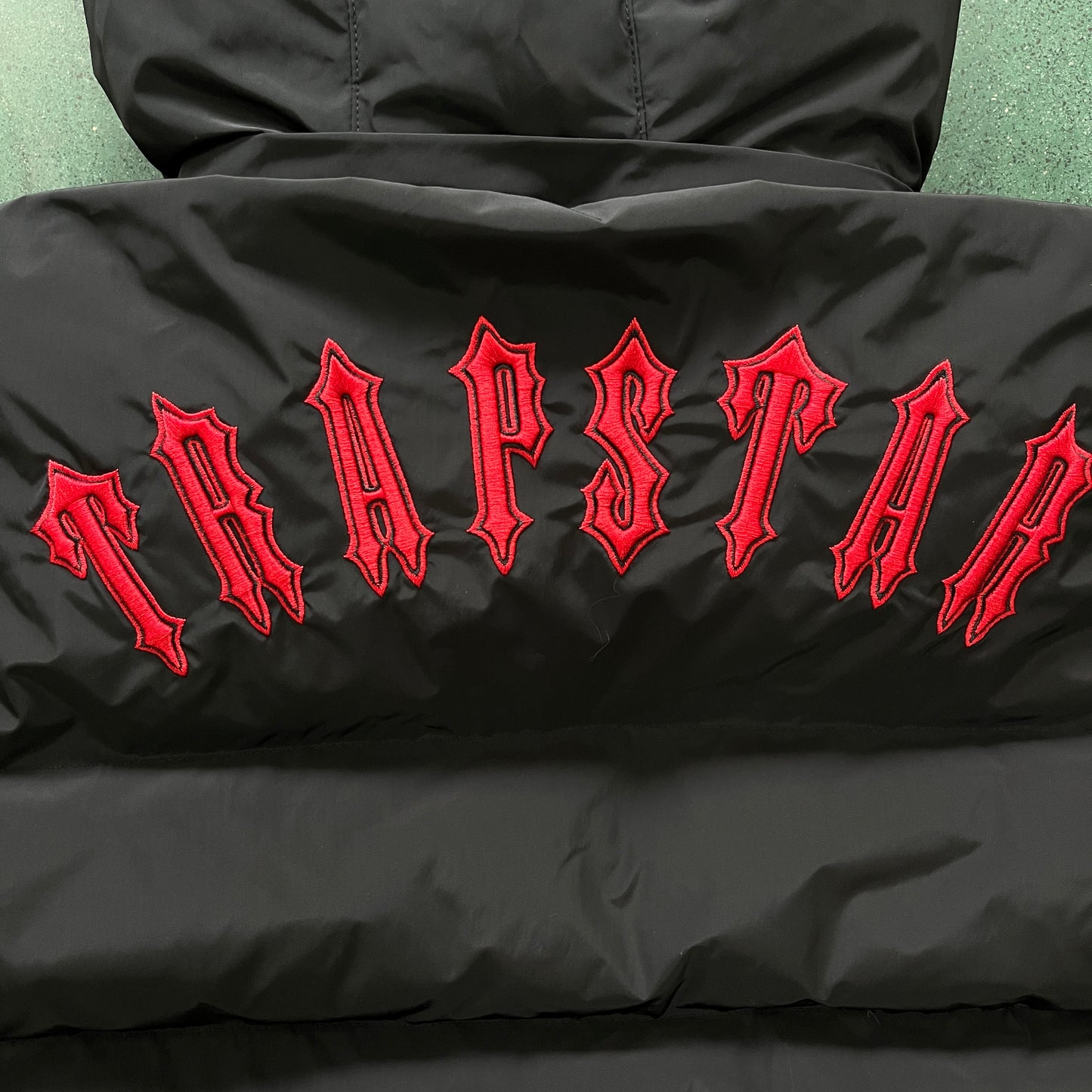 Black/Red Irongate Detachable Hooded Jacket