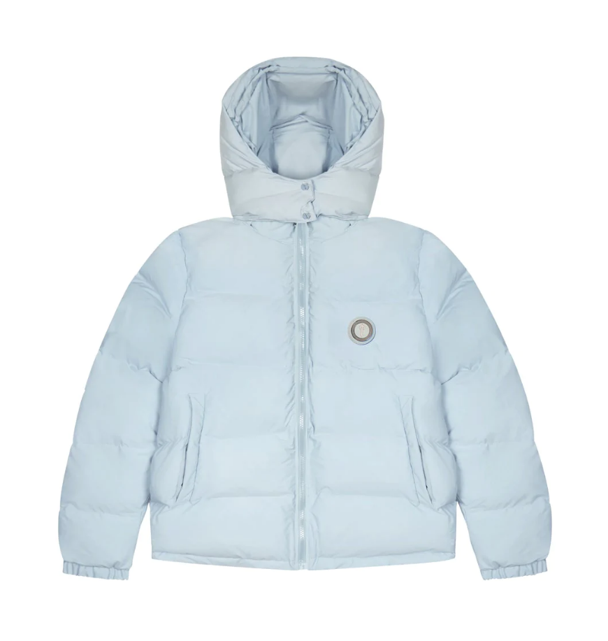 Baby Blue Irongate Detachable Hooded Jacket