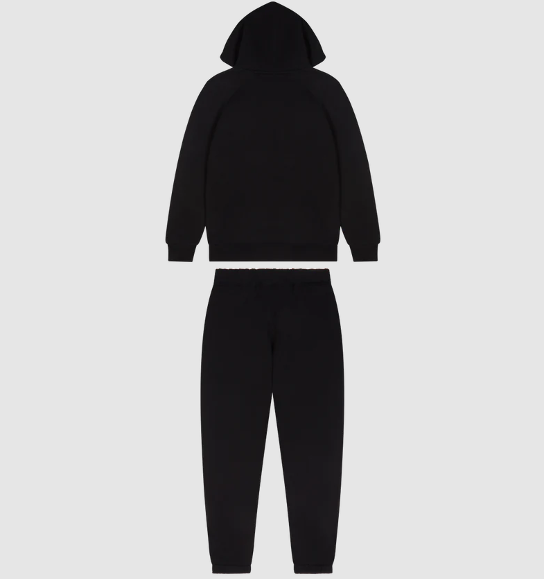 Black & Green Chenille Decoded Tracksuit
