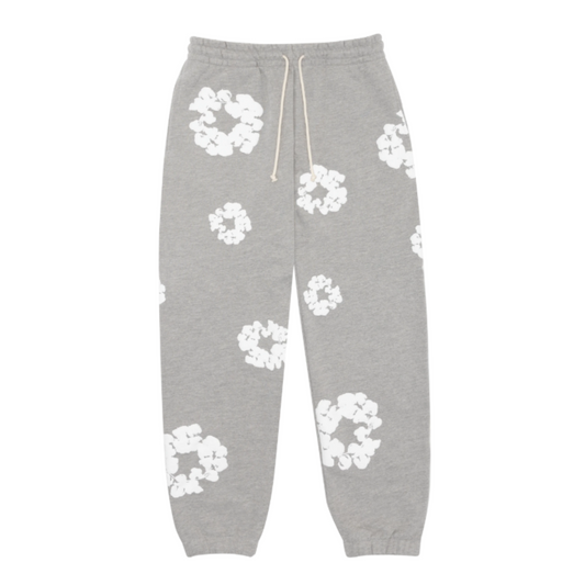 Cotton Wreath Joggers Grey