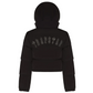 Womens Black Irongate Detachable Hooded Jacket