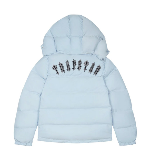 Baby Blue Irongate Detachable Hooded Jacket