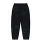 Cotton Wreath Joggers Mono Black