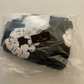 Cotton Wreath Hoodie Black