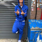 Tech Fleece Blue Tracksuit