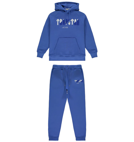 Blue Chenille Decoded Tracksuit
