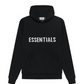 Essentials Knit Pullover Hoodie Black