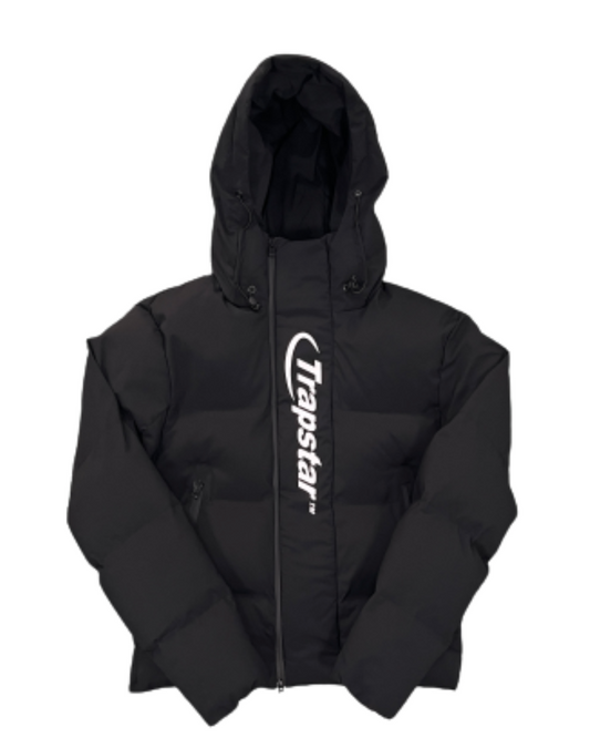 Black Hyperdrive Hooded Jacket