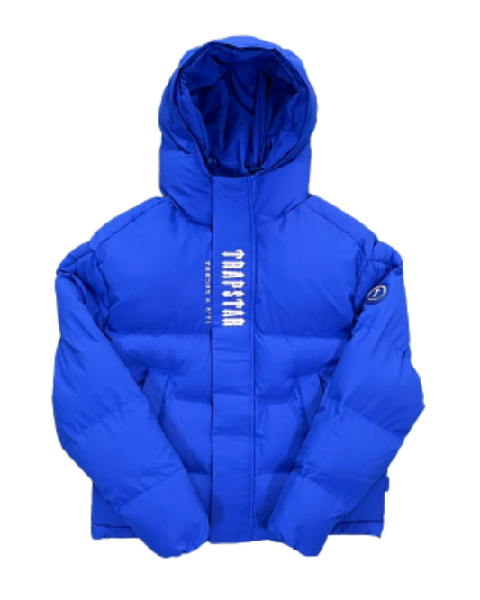 Blue Decoded Hooded Jacket