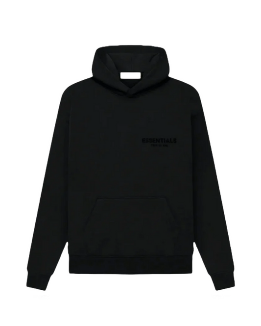 Essentials Black Limo Pullover Hoodie