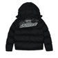 Black London Shooter Detachable Hooded Jacket