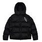 Black London Shooter Detachable Hooded Jacket