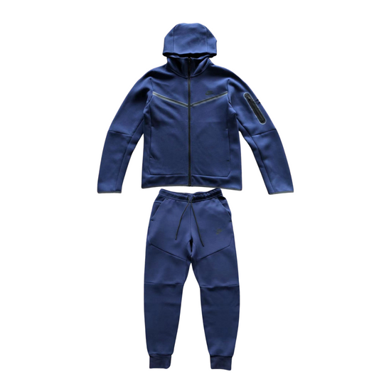 Tech Fleece Navy Tracksuit