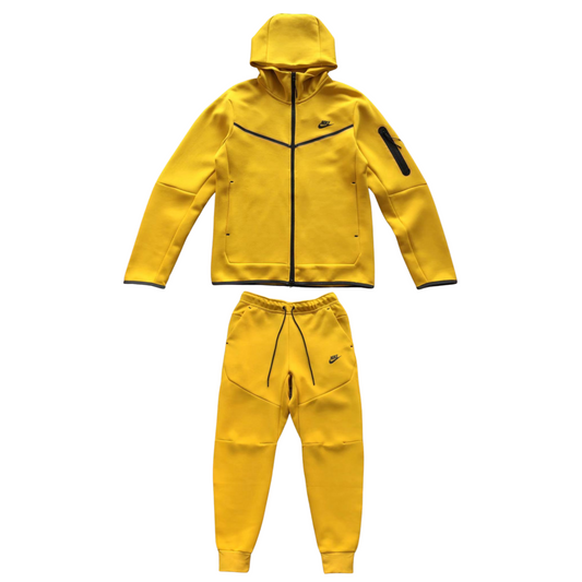 Tech Fleece Yellow Tracksuit
