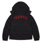 Black/Red Irongate Detachable Hooded Jacket