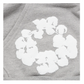 Cotton Wreath Hoodie Grey