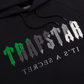 Black & Green Chenille Decoded Tracksuit