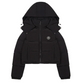 Womens Black Irongate Detachable Hooded Jacket